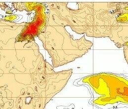 تحذير مبكر من امطار غزيرة على شمال المملكة