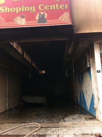 حريق بالسوق الأبيض بالدوادمي