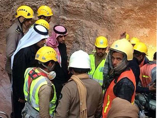 استخراج جثة الطفلة لمى خلال يومين