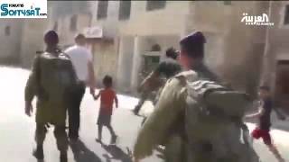 فيديو يوثق اعتقال جنود يهود لفلسطيني عمره 5